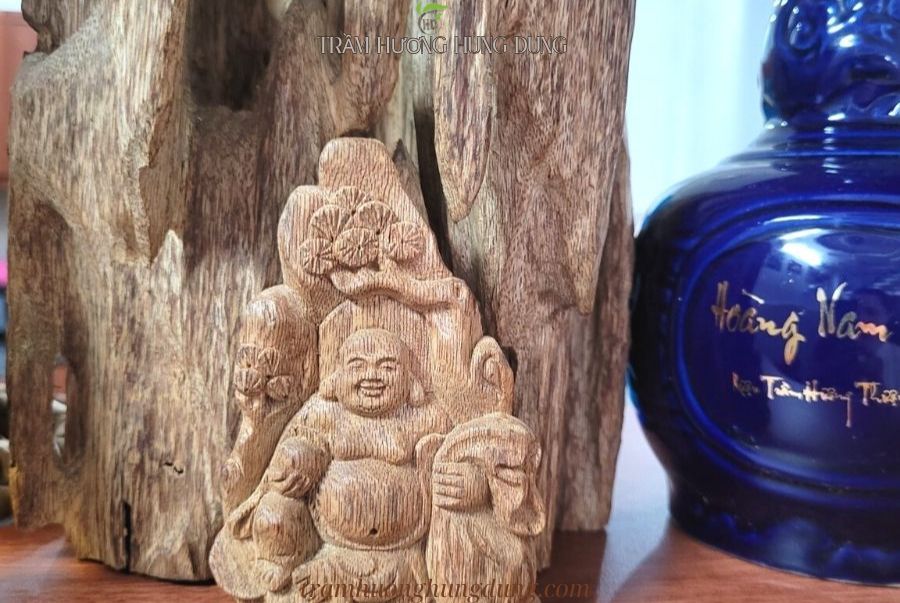 TƯỢNG PHẬT TRẦM HƯƠNG -  VẬT PHẨM PHONG THỦY MANG LẠI BÌNH AN, MAY MẮN