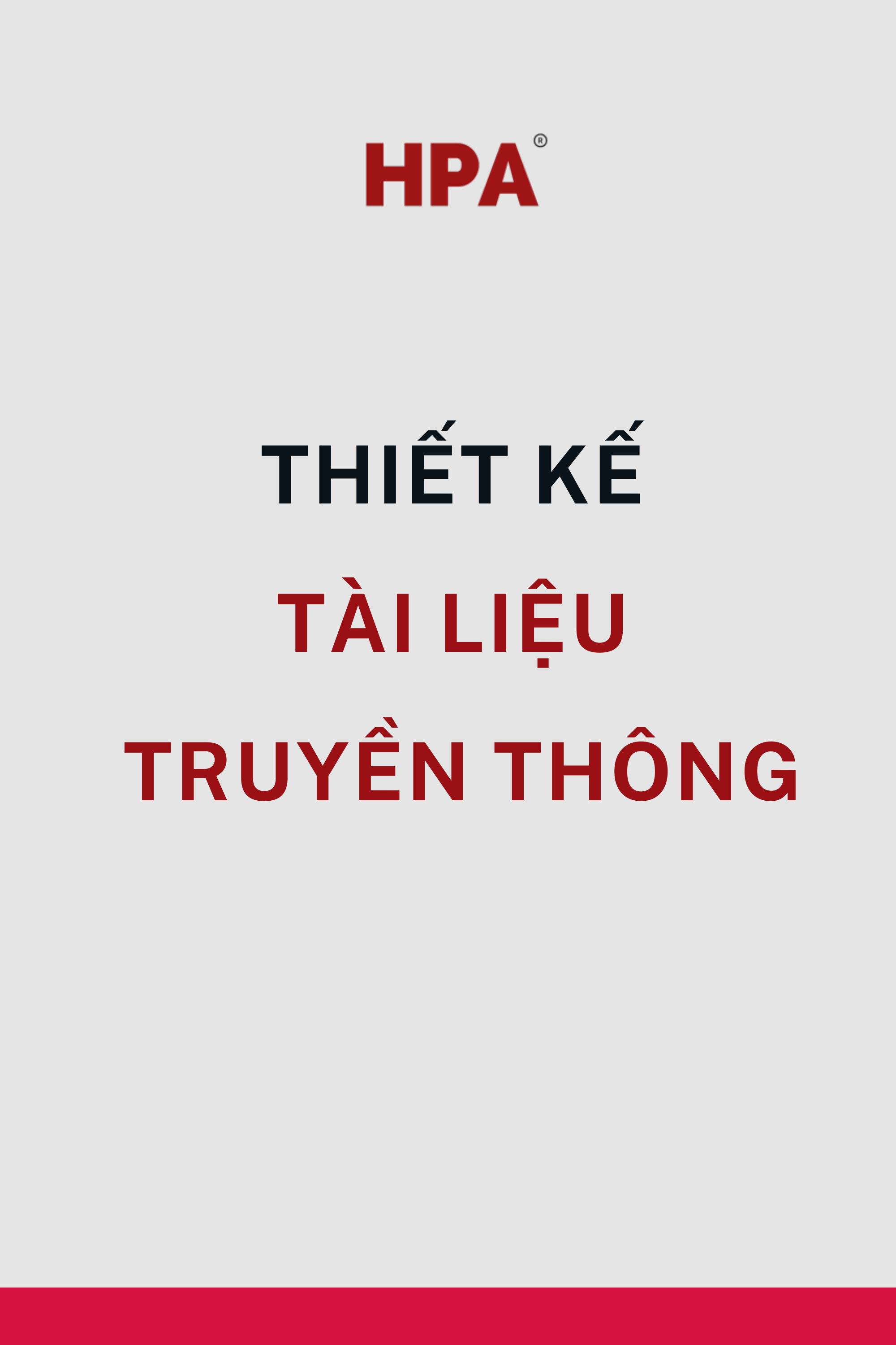 Thiết kế tài liệu truyền thông