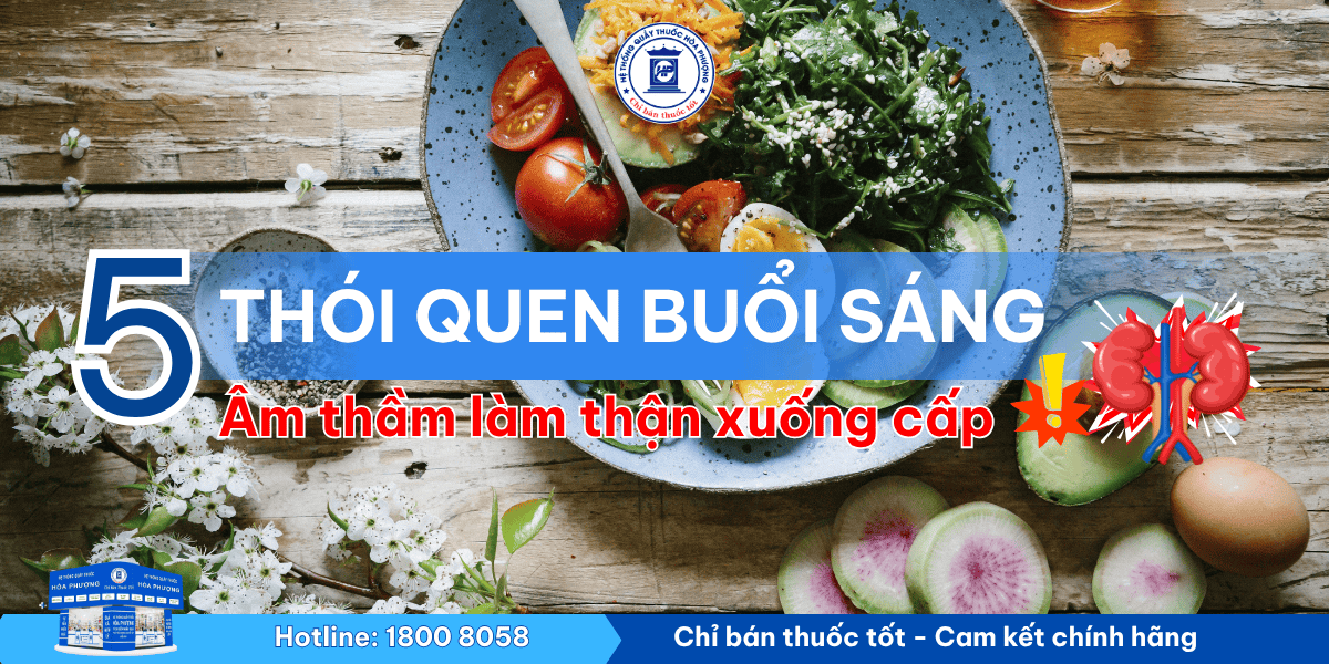 5 thói quen buổi sáng âm thầm làm thận suy yếu — cách phòng tránh ngay từ hôm nay