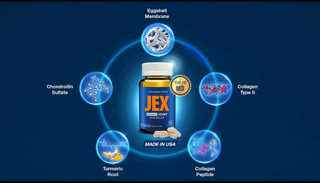 Review Jex Natural Joint Pain Relief có tốt không, giá bao nhiêu, mua ở đâu?