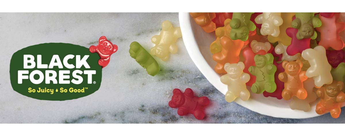 Kẹo dẻo gấu vị trái cây BlackForest Original Gummy Bear 1.47g Honestmart