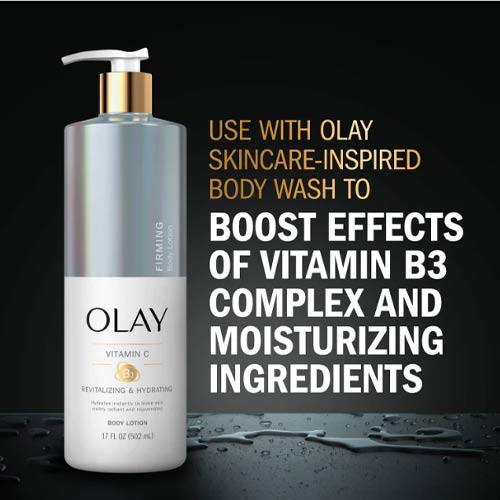 Dưỡng thể Olay Collagen Firming & Hydrating Body Lotion 502ml x2 Honestmart