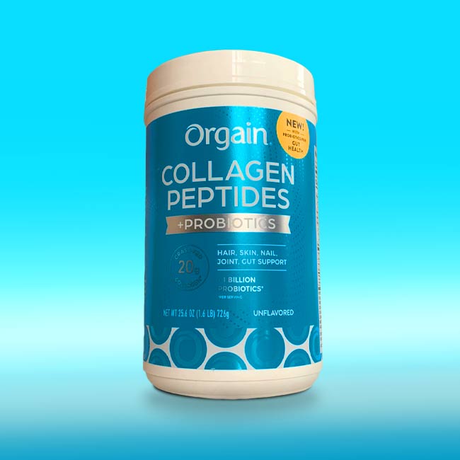 Bổ sung collagen Orgain Collagen + Superfoods, Unflavored 726g Honestmart