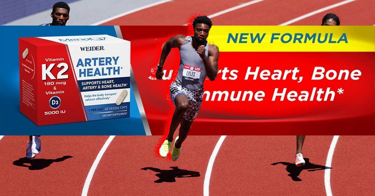 Bảo vệ tim và xương Weider Artery Health Vitamin K2 180mcg 60 viên