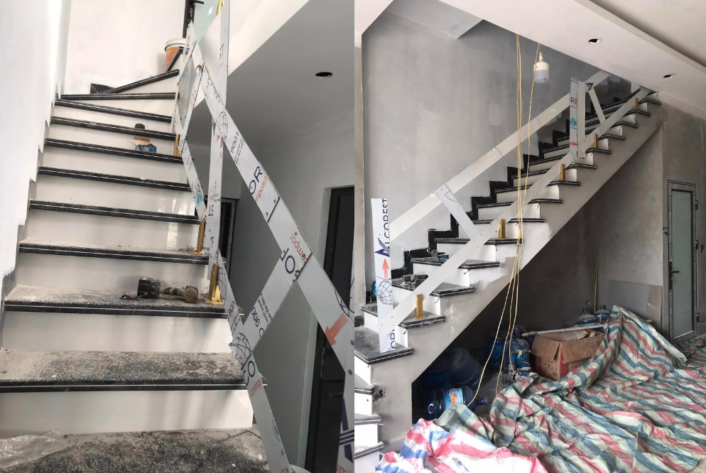 Hướng dẫn lắp đặt Trụ Nhôm BETA L165 GOLD cho cầu thang