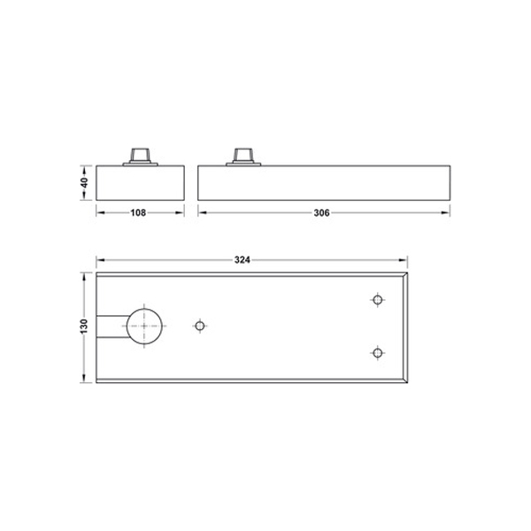 Bản lề thủy lực cửa hafele