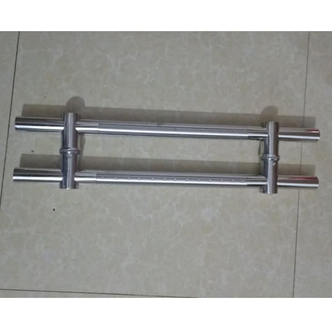 Tay Nắm Cửa Kính Inox Dịch Tim