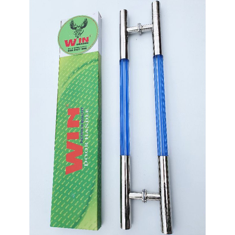 Tay Nắm MIKA Sọc Xanh Cửa Thủy Lực