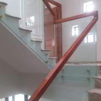 Tay Vịn Gỗ Lim Vuông