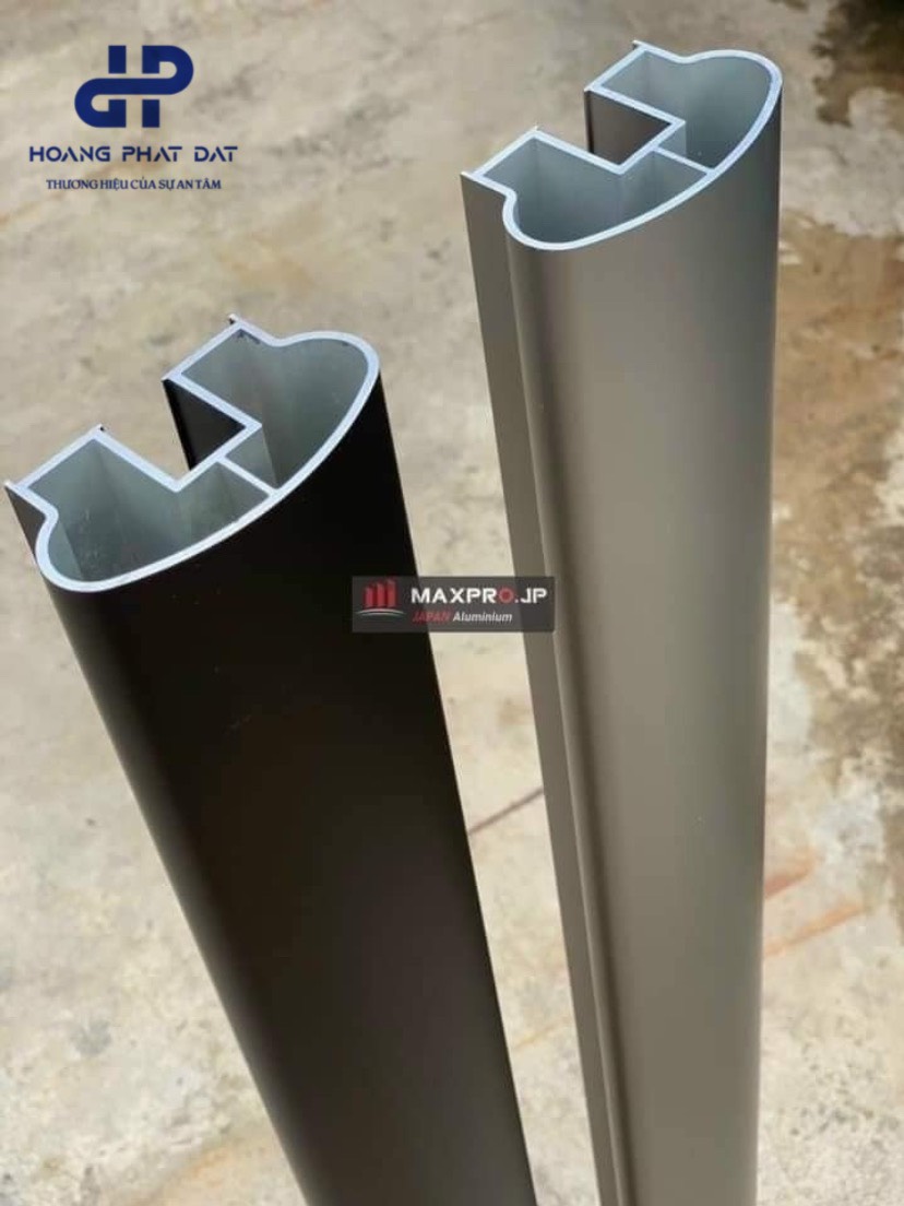 Tay Vịn Nhôm Maxpro MEGA (Màu Sâm Panh - 80*46.5* 2.2mm)