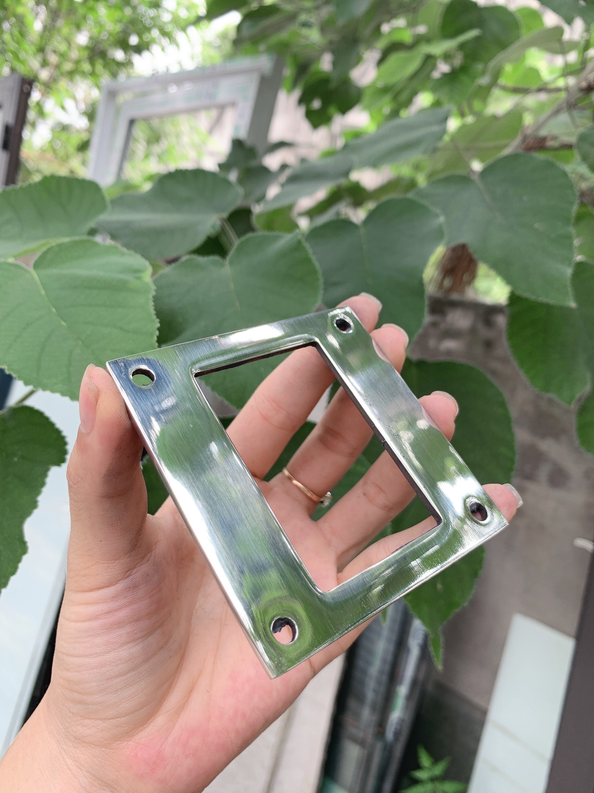 Tay Vịn Inox Có Rãnh Hộp 40, Hộp 50, Hộp 40x60