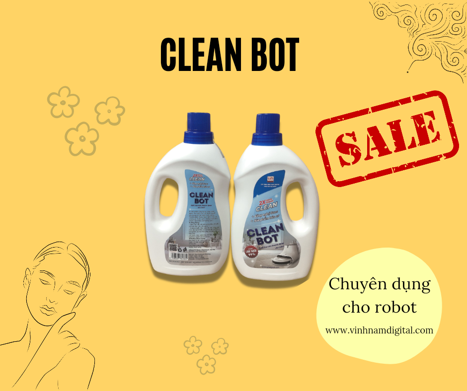 Giới thiệu dòng sản phẩm Nước lau hữu cơ sàn chuyên dụng Clean Bot - 100% thiên nhiên, hương thơm dịu, Dung tích 1000ml