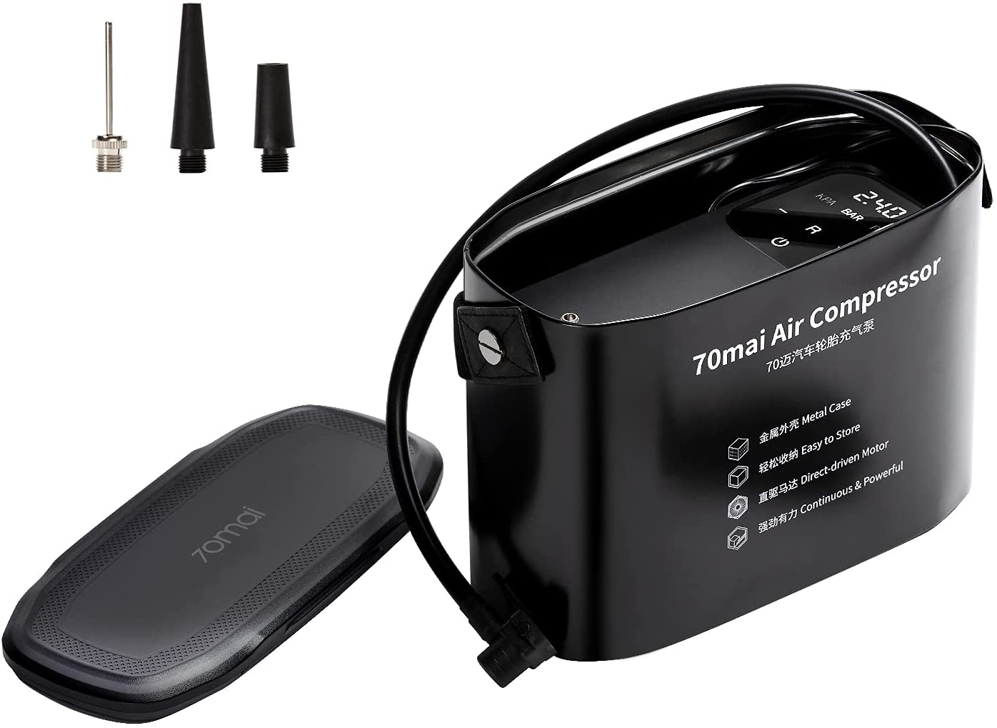 Máy bơm lốp ô tô Xiaomi 70Mai TP01 - COD toàn quốc - BH 1 năm