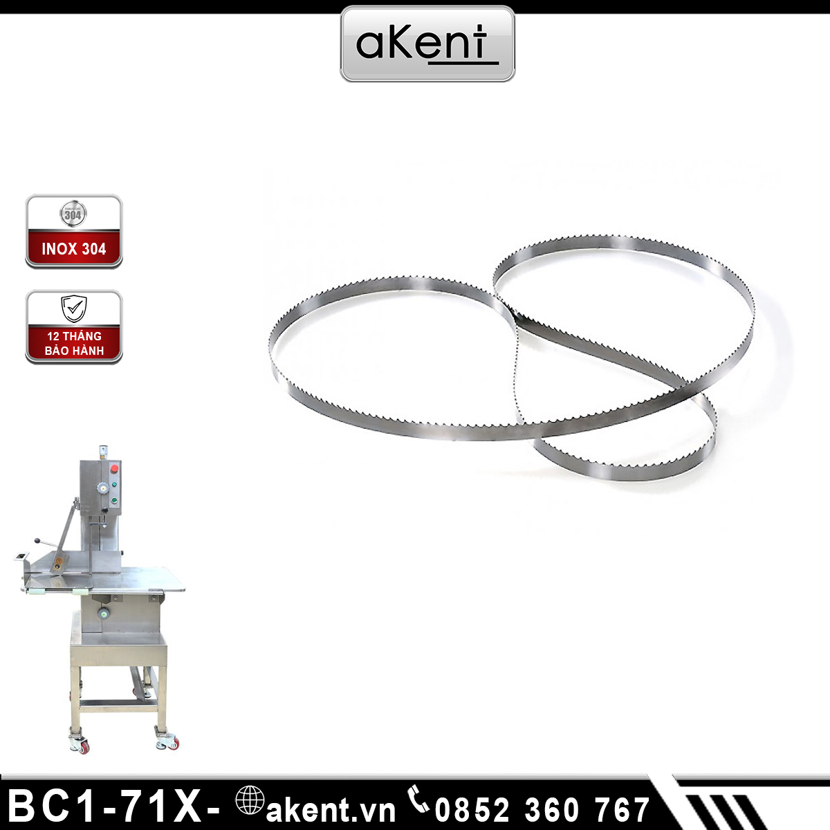 Lưỡi cưa cho máy cưa xương 2400mm BC1-71X-01