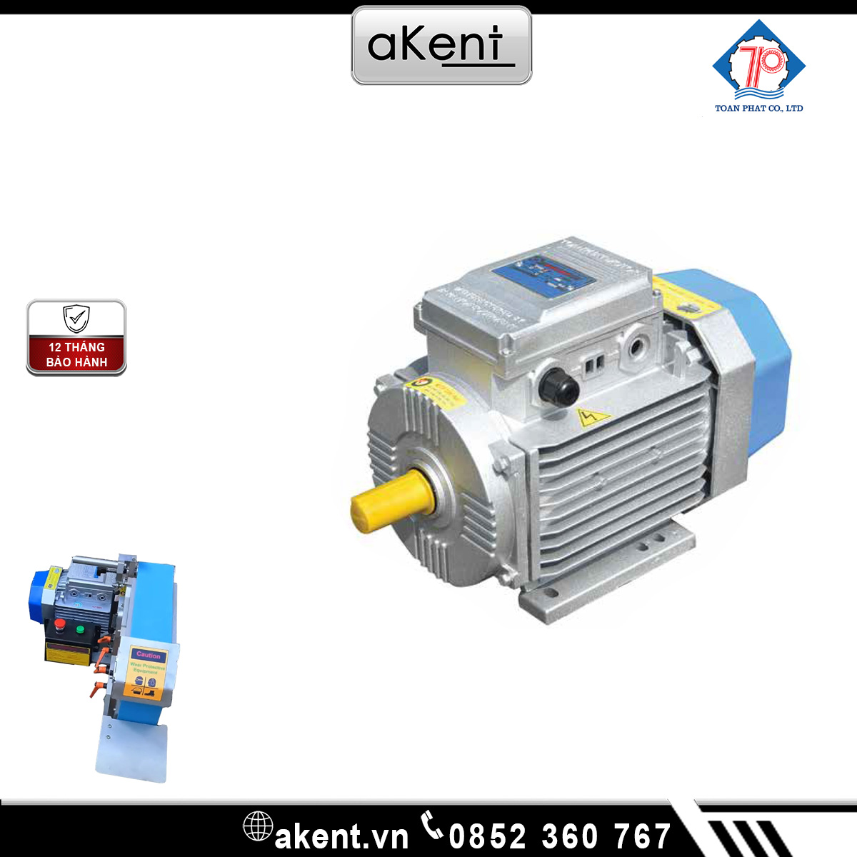 Động cơ điện một pha Toàn Phát