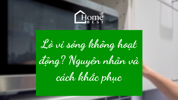 Nguyên nhân lò vi sóng không hoạt động? Lý do và cách khắc phục