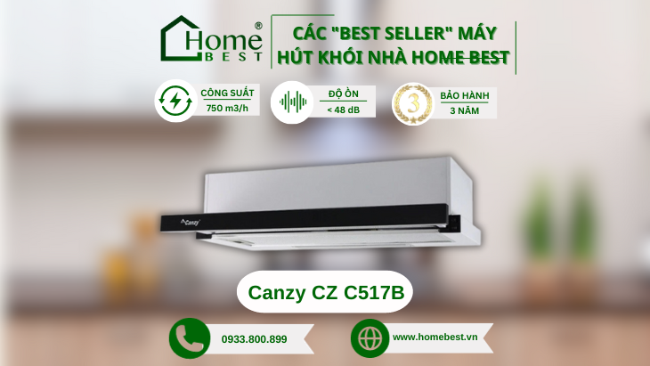 ĐIỂM DANH CÁC ""BEST SELLER"" MÁY HÚT KHÓI NHÀ HOME BEST