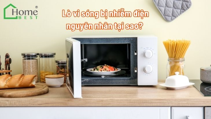 Lò vi sóng bị nhiễm điện nguyên nhân tại sao?