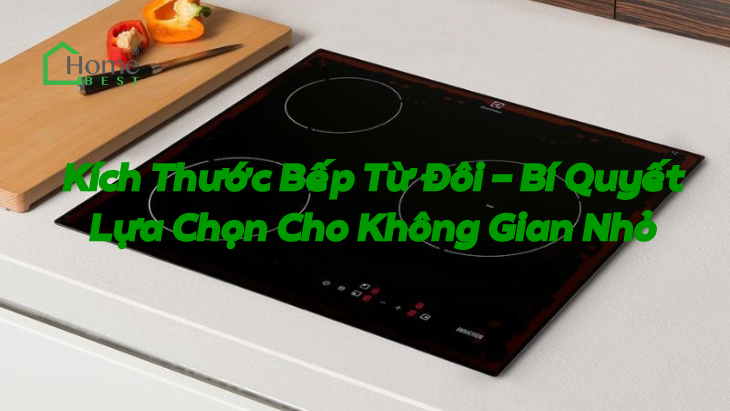 Kích Thước Bếp Từ Đôi - Bí Quyết Lựa Chọn Cho Không Gian Nhỏ