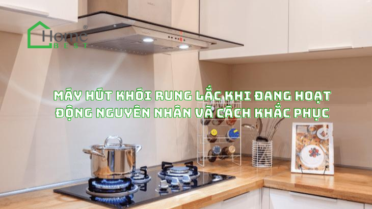 Máy hút khói rung lắc khi đang hoạt động - Nguyên nhân và cách khắc phục