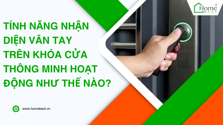Tính Năng Nhận Diện Vân Tay Trên Khóa Cửa Thông Minh Hoạt Động Như Thế Nào?