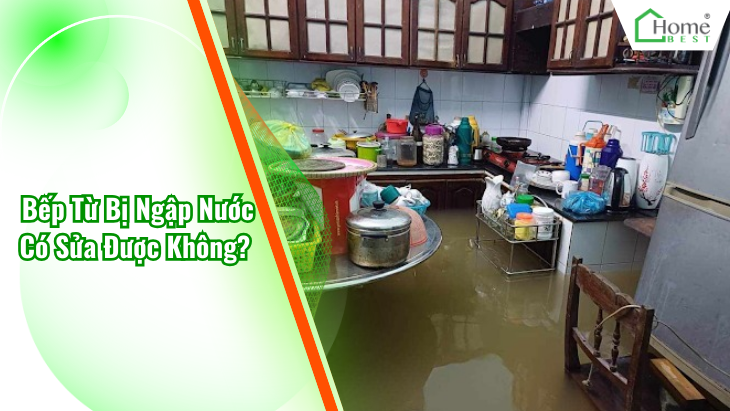 Bếp Từ Bị Ngập Nước Có Sửa Được Không? 
