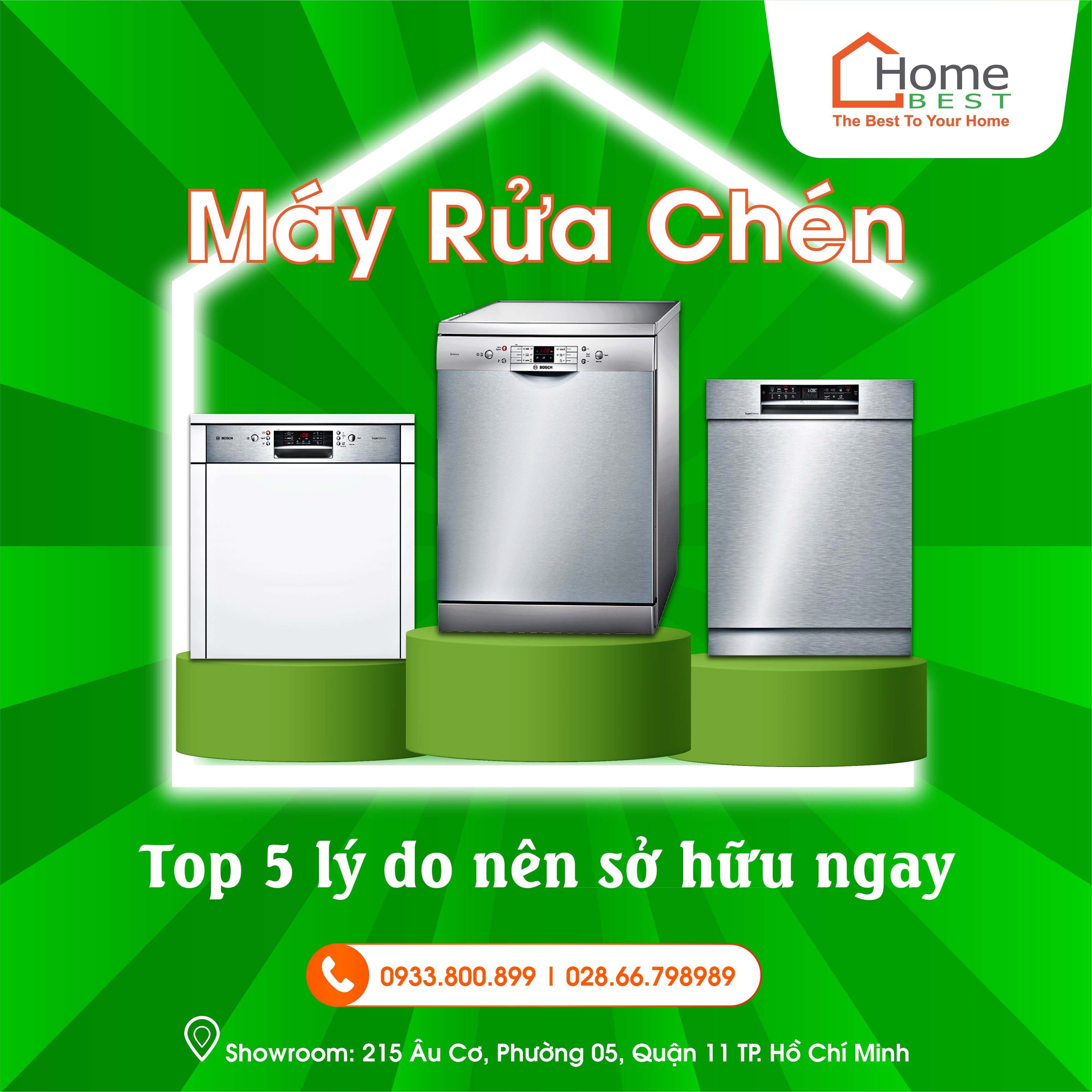 Máy rửa chén - Top 5 lý do nên sở hữu ngay