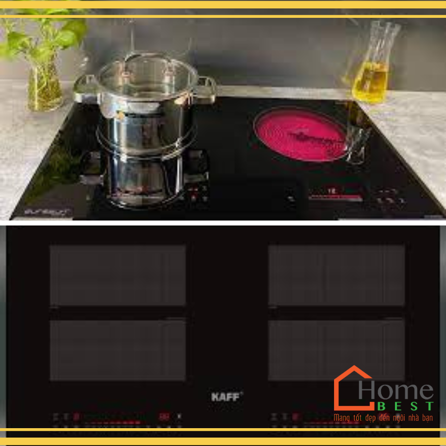 So sánh bếp điện từ Kaff và bếp điện từ Eurosun. Nên sử dụng loại nào để an toàn,tiết kiệm?