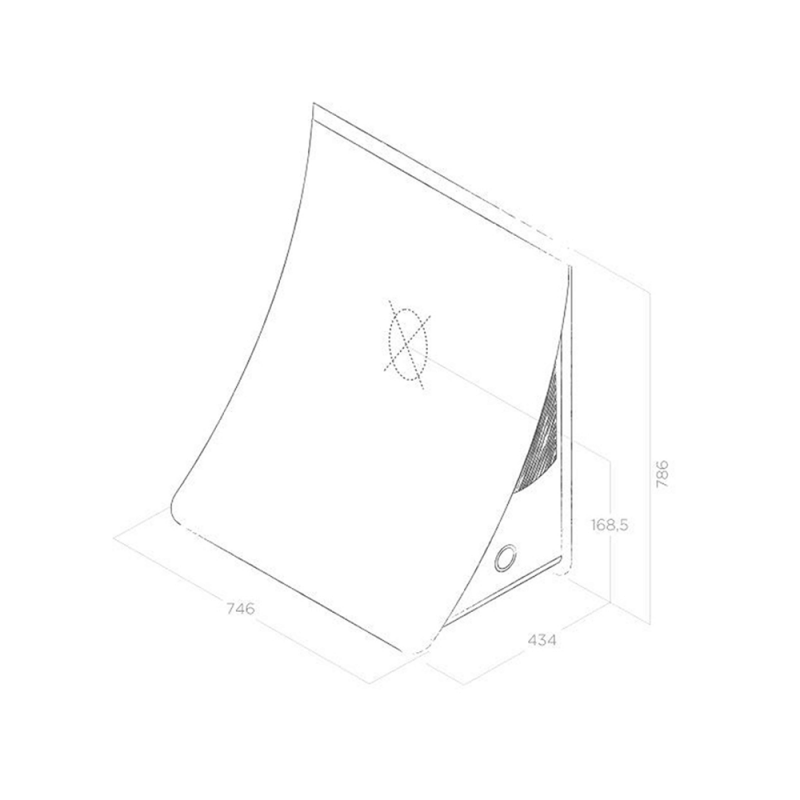 03 may hut mui elica nuage - Máy hút mùi kính vát Elica NUAGE PAINTABLE/F/75 03 may hut mui elica nuage - Máy hút mùi kính vát Elica NUAGE PAINTABLE/F/75