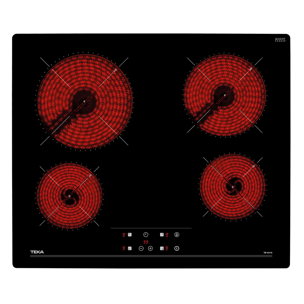 Bếp hồng ngoại 4 vùng nấu Teka TZ 6415 | Home Best 
