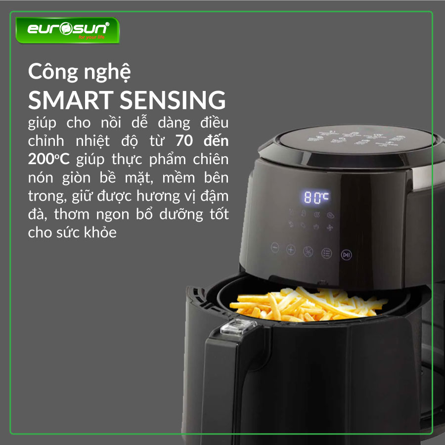 Nồi chiên không dầu Eurosun EU-AR15B Home Best