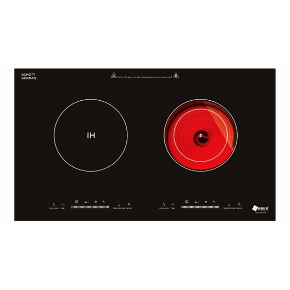 Bếp từ kết hợp hồng ngoại Arber AB-374S homebest
