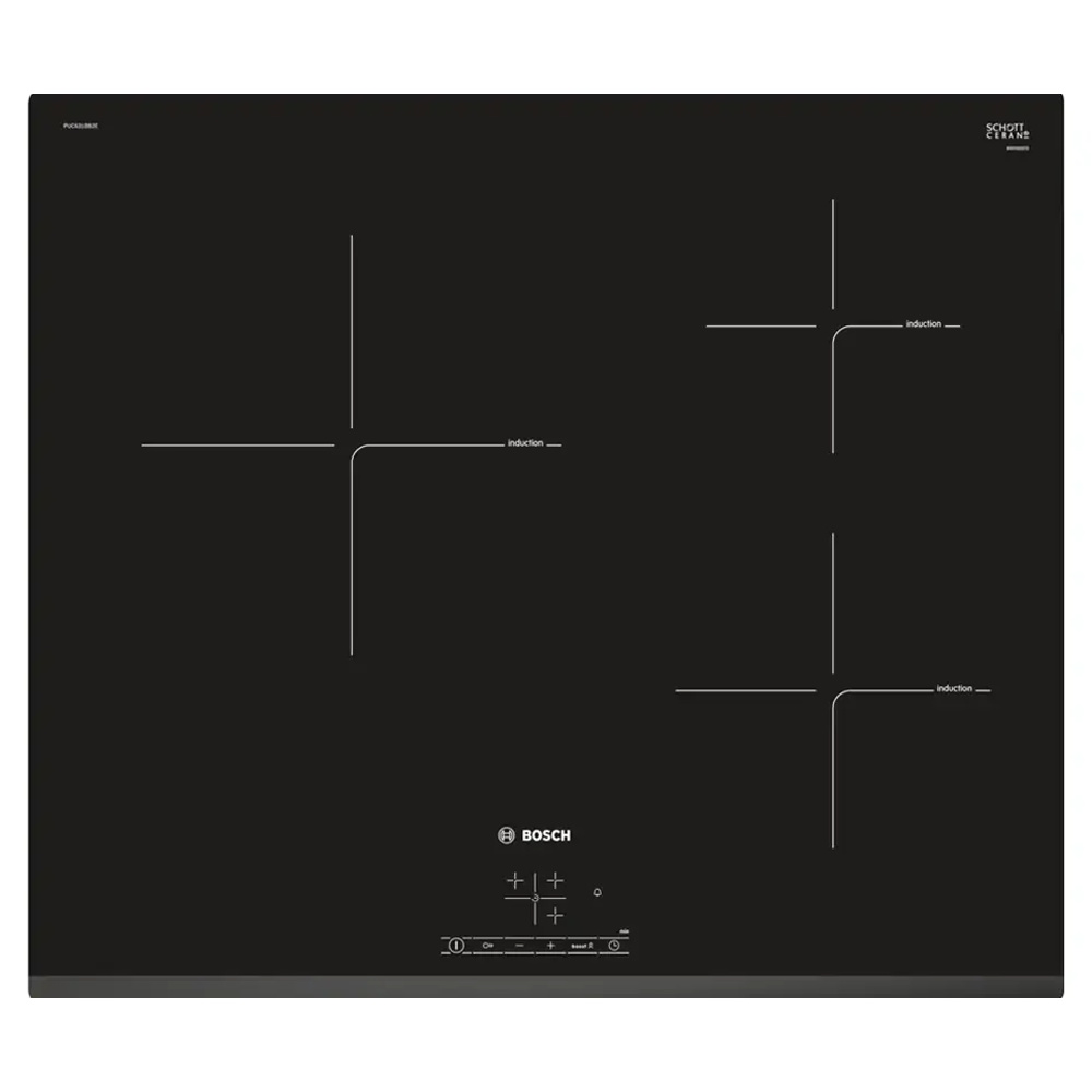 Bếp từ 3 vùng nấu Bosch PUC631BB2E | Home Best 