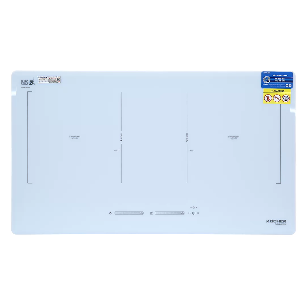 Bếp từ đôi Kocher DIB4-888W | Home Best