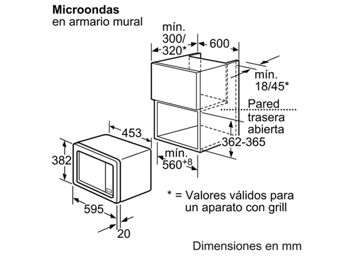 Lò vi sóng Bosch HMT75M6 | Homebest