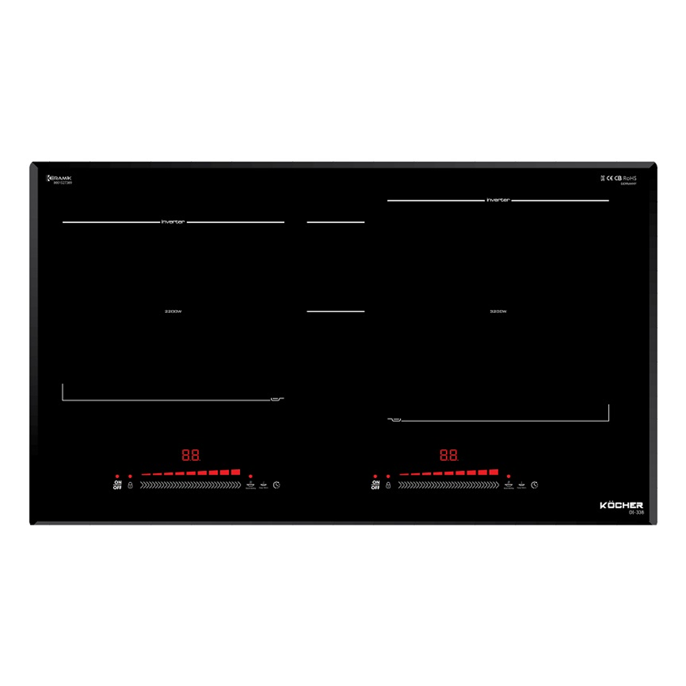 Bếp từ đôi Kocher DI-338 | Home Best