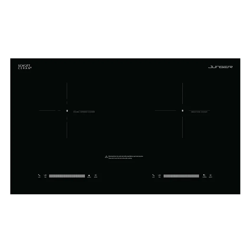Bếp điện từ kết hợp hồng ngoại Junger SIS-68 | Home Best