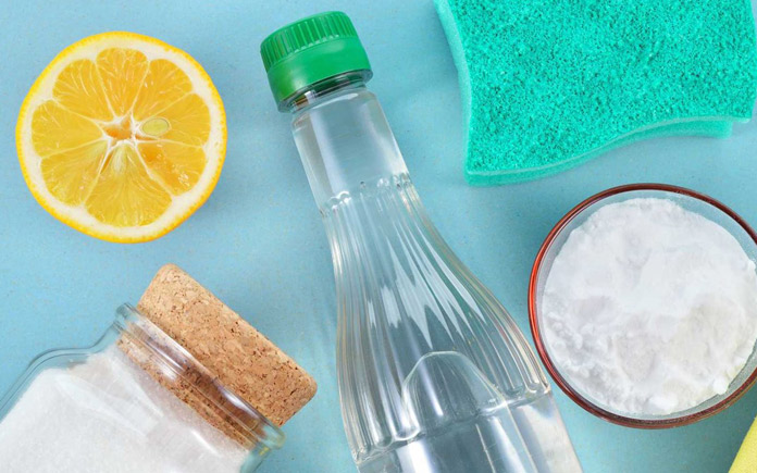 Nước rửa chén muối, giấm, chanh tự nhiên an toàn 