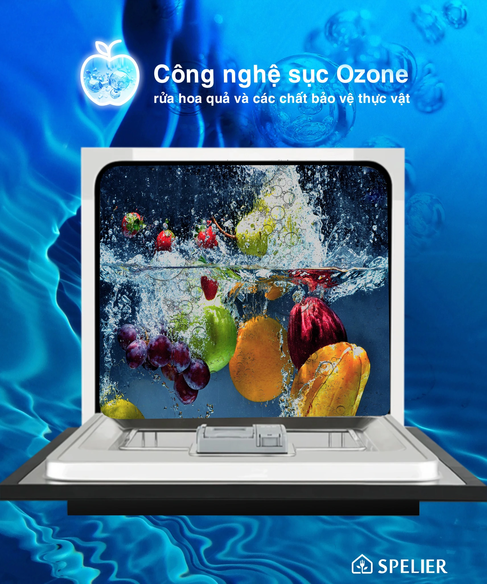 Máy rửa chén bát Spelier SMS 08 Plus1 DW | Home Best