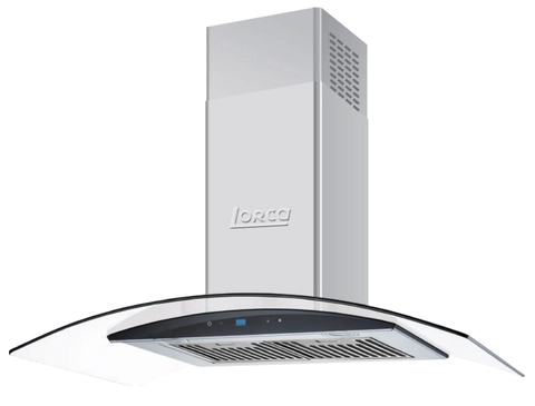 Máy hút khói, hút mùi kính cong Lorca TA - 2001C - 90cm | Home Best