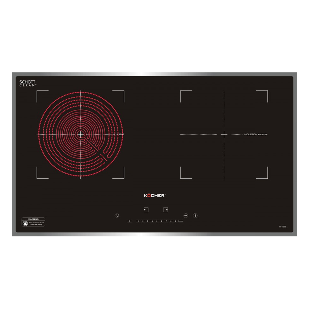 Bếp từ kết hợp hồng ngoại Kocher EI-730S | Home Best