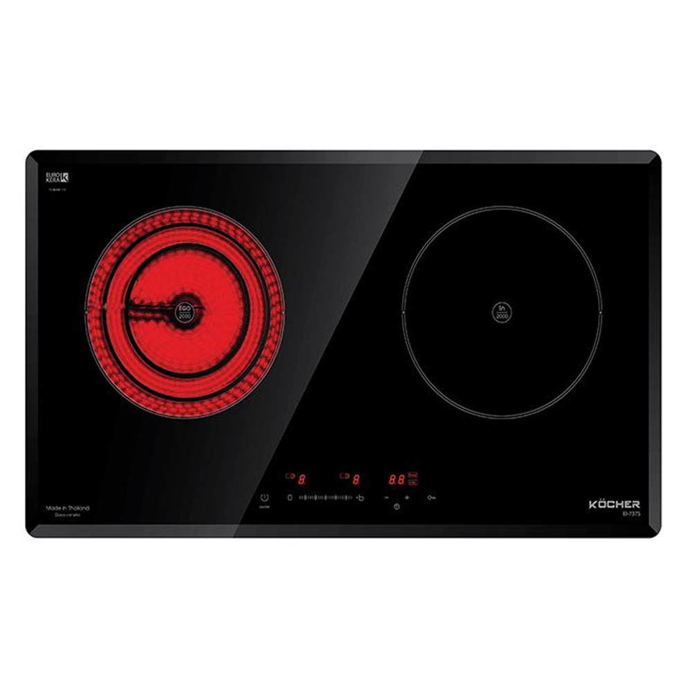 Bếp từ kết hợp hồng ngoại Kocher EI-737S | Home Best