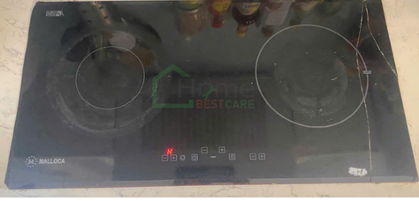 Mặt kính bếp từ bị nứt vỡ