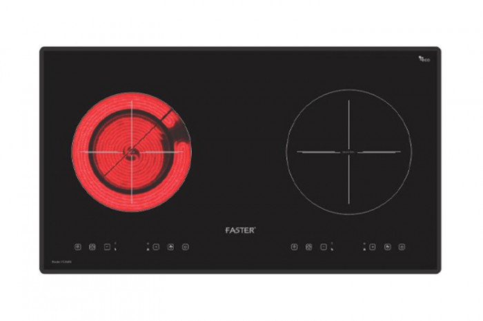 Bếp từ kết hợp hồng ngoại Faster FS 268HI | Home Best
