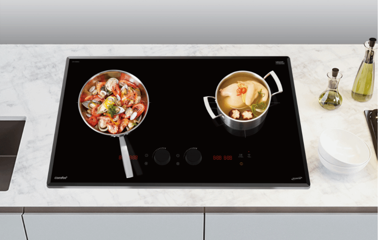 Bếp điện từ Comfee thiết kế sang trọng