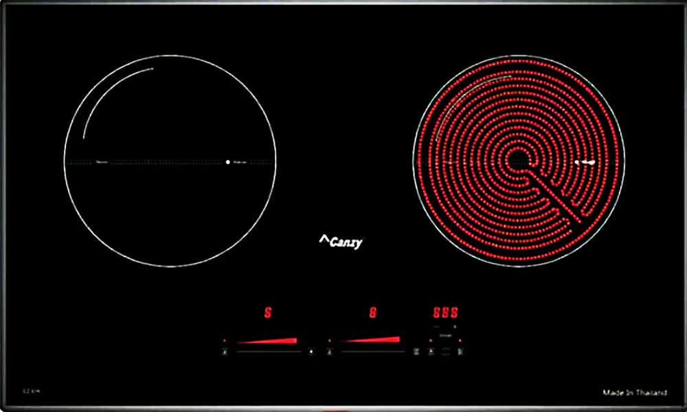Bếp điện từ kết hợp hồng ngoại Canzy CZ-67R