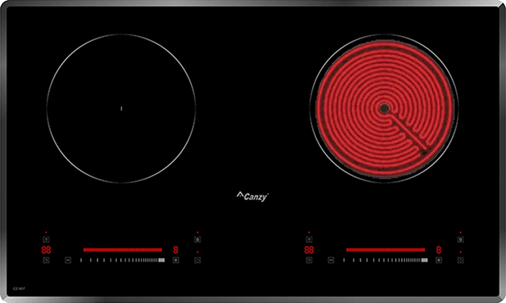 Bếp điện từ kết hợp hồng ngoại Canzy CZ-937