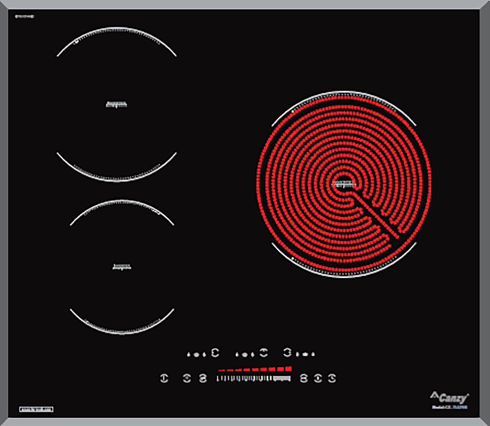 Bếp điện từ kết hợp hồng ngoại Canzy CZ-TL67HB