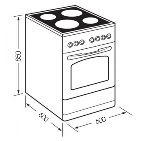 Bếp Từ Liền Lò KAFF KF-IK60850 Home Best 
