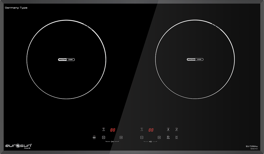 Bếp điện từ đôi Eurosun EU-T256 Plus